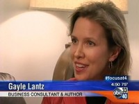 Gayle talks about her volunteer work with people seeking jobs
